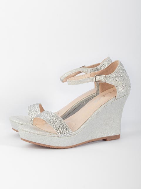 Zapatos de Fiesta de Cuña - Boutique Lara Liz Novias